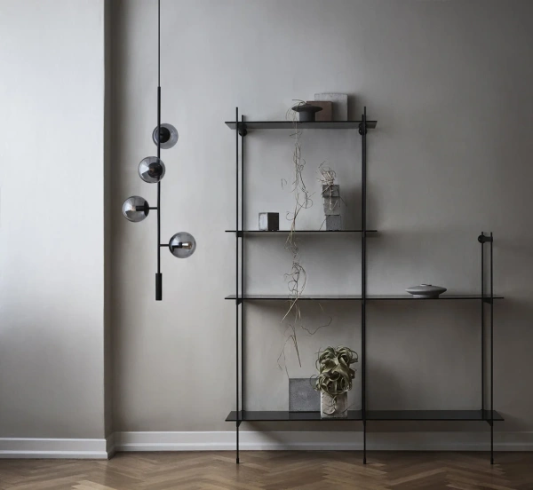 Pendant lamp CENTRALE-4 Black