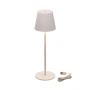 Table lamp Mindy LED Rechargeable touch WHT