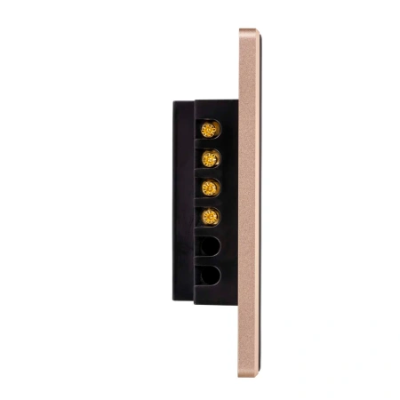 Wall Switch 2 Gang BLK-GLD HV9220-2 Wifi