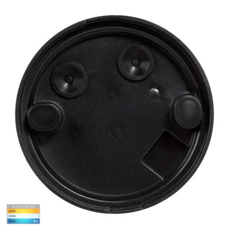 Surface downlight Lexan 9in1 3-5-7W 3CCT GU10 LED BLK