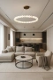Pendant lamp Coronet Alabaster Spanish Marble D80 LED 48W CCT BRS