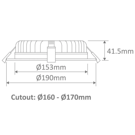 Downlight DECO-20-WHT 20432