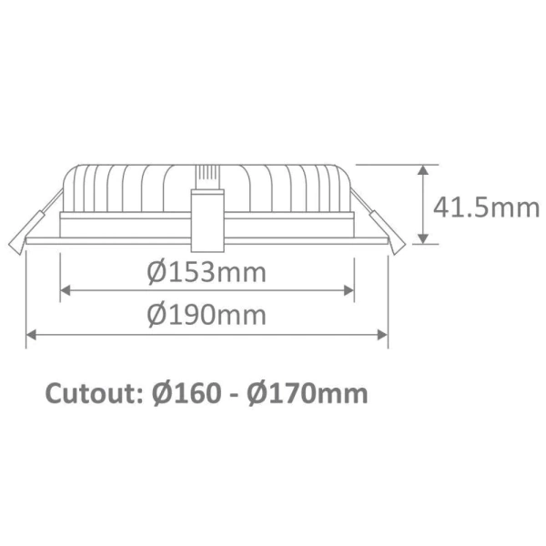 Downlight DECO-20-WHT 20432 Downlight DECO-20-WHT 20432