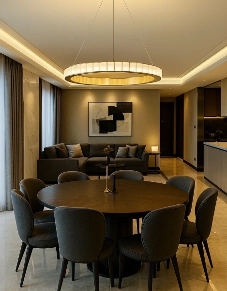 Pendant lamp Capella Alabaster Spanish Marble D80 LED CCT Dim BRS