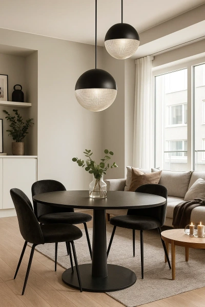 Pendant lamp Disco 30 BL