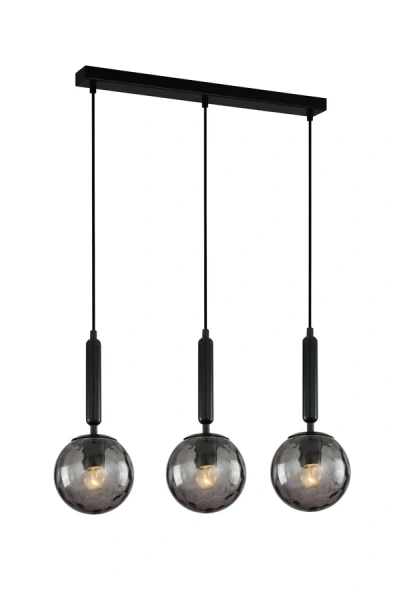 Pendant lamp TRATTINO 2X3S E27 black Pendant lamp TRATTINO 2X3S E27 black
