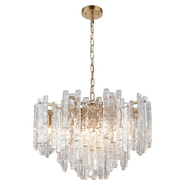 Pendant lamp Riviera 10lt E27 GLD