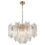 Pendant lamp Riviera 10lt E27 GLD