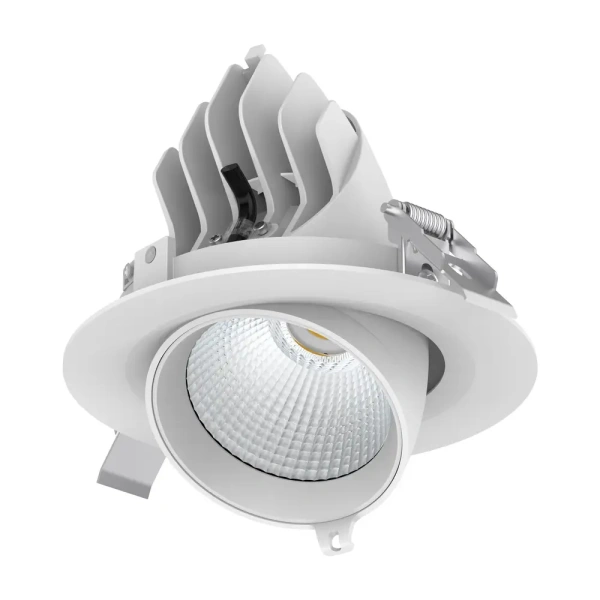Downlight SCOOP-25 RND 25W LED KIT WHT