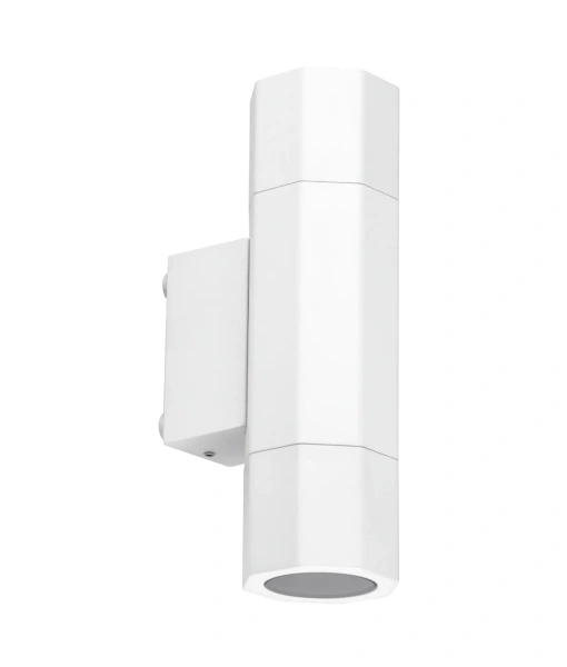 Wall light Octo Up and Down GU10 IP65  White