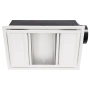 Exhaust fan Domino 3-in-1 Bathroom Heater 3CCT 22W LED WHT