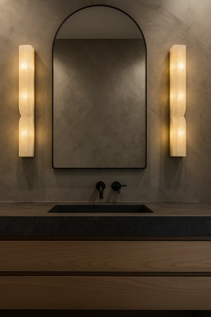 Wall light Lecera 2 Alabaster Spanish Marble G9 BRS