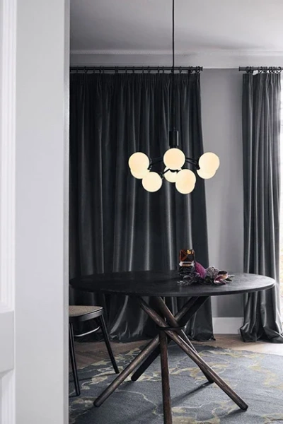 Pendant lamp Moza S9 BK