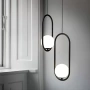 Single pendant DACARAN-1PRod Black