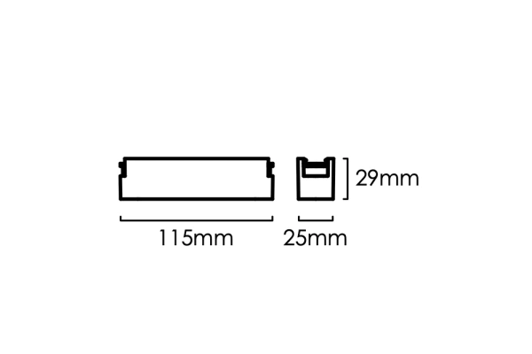Track Opal Line light Z5040-6.OP.CCT.BK 24V 6W WIFI