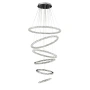 Pendant lamp Argus Crystal Ring 6 LED 93W CHR Remote