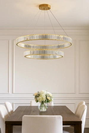 Pendant lamp Ring 2 GL Crystal