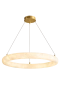 Pendant lamp Aragon P2 Alabaster Spanish Marble LED 40W CCT Remote BRS