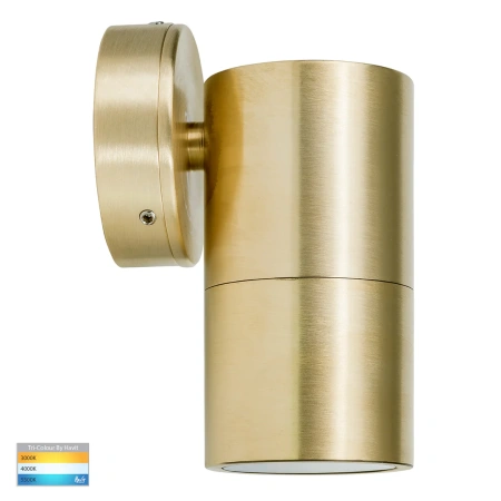 Wall light Tivah Tri Colour fixed down GU10 BRS