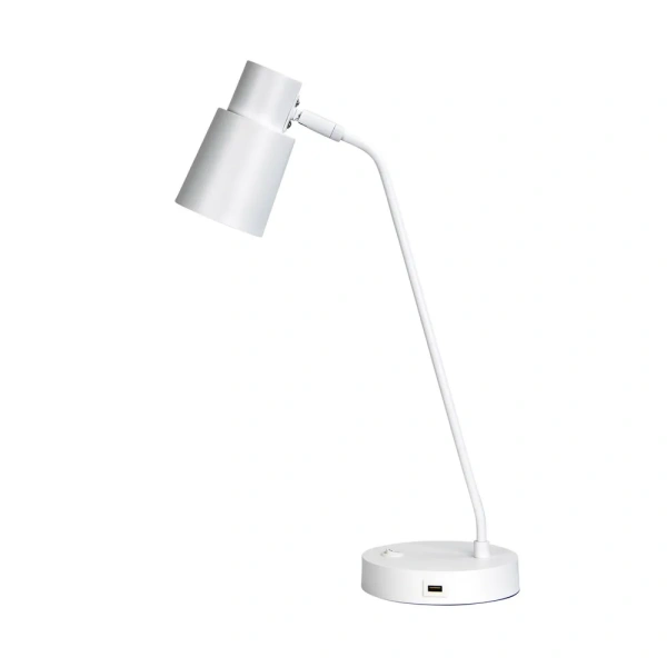 Desk lamp RIK WITH USB WHITE Desk lamp RIK WITH USB WHITE