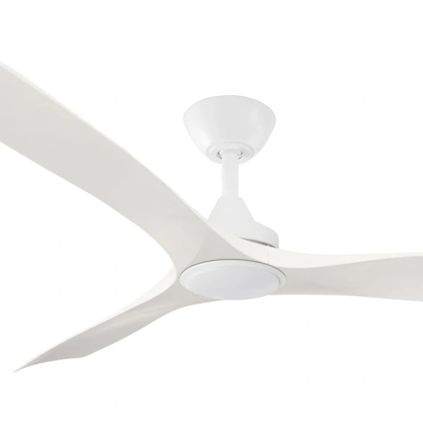 Ceiling fan Spitfire DC D52 White Base White-wash Blades 18w LED Light