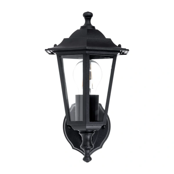 Wall Light Fibra E27 8W HV3552W-BLK
