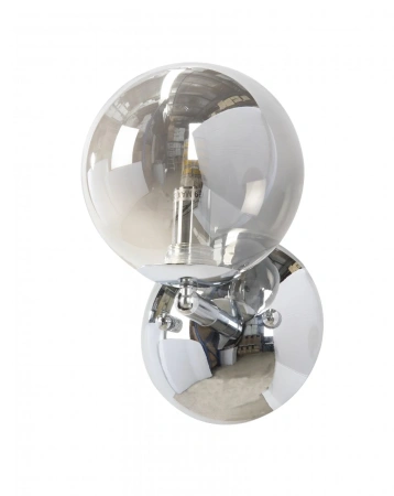 Wall light PASADENA-A1 Chrome-Smoke Glass