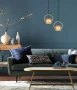 Pendant lighting BELLA3 GLD