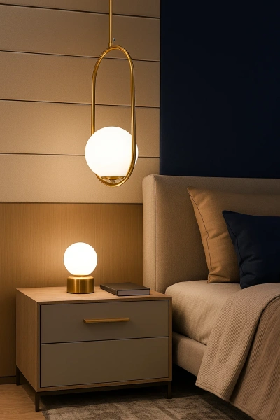 Pendant lamp Mozes P25 G9 ABR