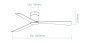 Ceiling Fan Metro DC 52 Wi-Fi 33W WO