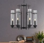 Pendant BURGESS 6 Lights BLK