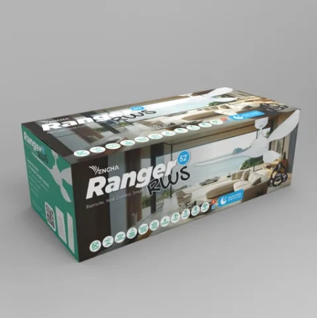 Ceiling Fan Ranger RWS 52 DC WiFi WHT
