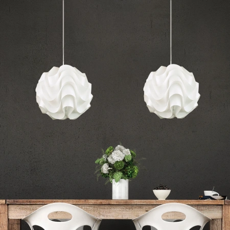 Single pendant Chic 33 WHT