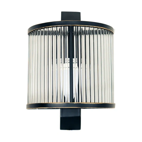Wall light Hayworth Antique Black