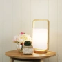 Table lamp Lucia E27 WHT
