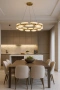 Pendant lamp Millares P2 Alabaster Spanish Marble D80 LED 72W CCT Dim BRS