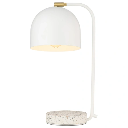 Table lamp Portabella Terazzo E27 WHT
