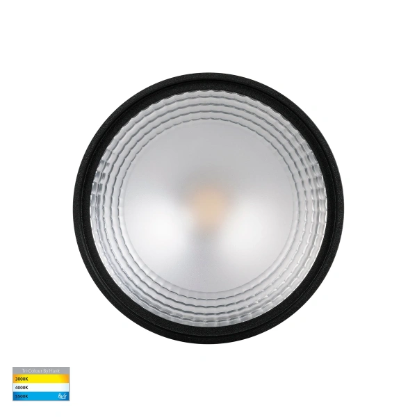 Surface downlight Nella Surface Mounted 12V 3CCT LED 12W BLK