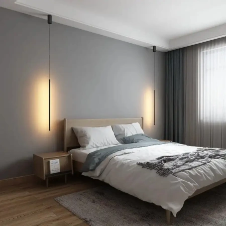 Pendant lamp Centric 1 Light Drop Black 5K