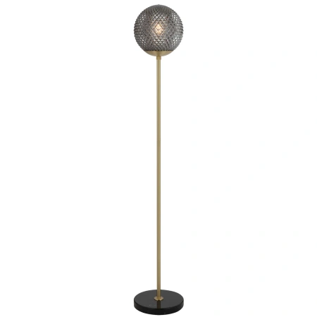 Floor lamp ELWICK E27 D250 BLACK MARBLE