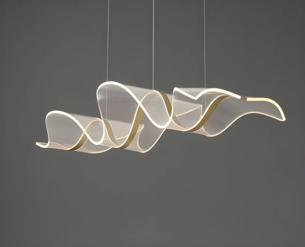 Pendant lamp PACINO-1P Wave LED 90W