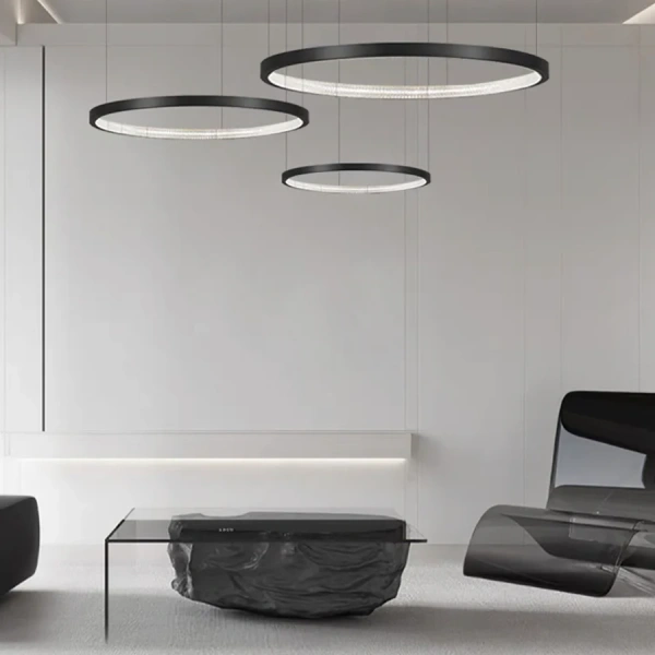 Pendant lamp Helisema P60 3CCT BL