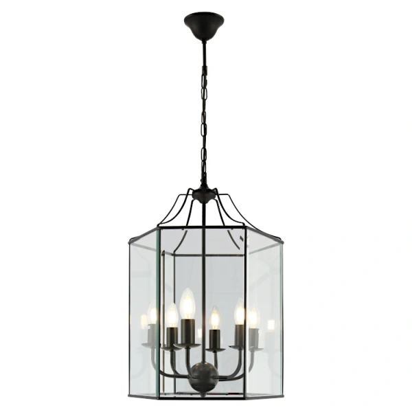 Pendant Light Arcadia 6LT E27 BLK Pendant Light Arcadia 6LT E27 BLK