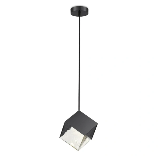 Pendant lamp Kubo Black Glass Pendant lamp Kubo Black Glass
