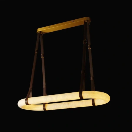 Pendant lamp Calcena L100 Alabaster Spanish Marble LED 45W BRS