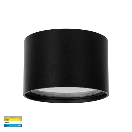Surface downlight Nella Surface Mounted 12V 3CCT LED 12W BLK
