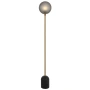 Floor lamp GINA E27 D200 H1500 BLACK TRAVE