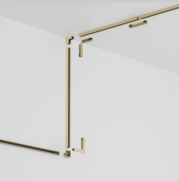 Surface mounted track set 11 Muse 48V 56W CCT BRS