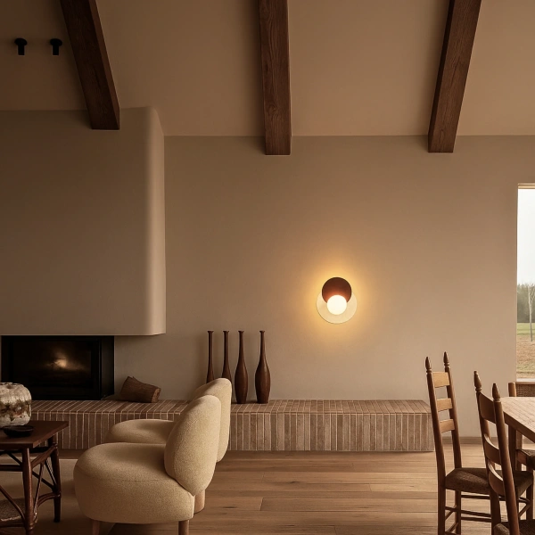 Wall lamp Lyra Travertine G9 5W