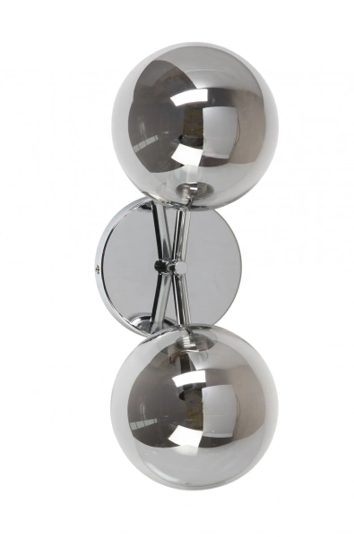 Wall light PASADENA-A2 Chrome-Smoke Glass Wall light PASADENA-A2 Chrome-Smoke Glass